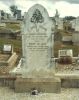 Grave of John Forsyth and Maria de Jesu de Costa Wilson at Inverell Cemetry