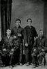 L to R: James Brown, John, Robert, 
Thomas Todd Forsyth in Sydney about 1866

